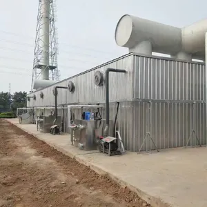 Haoqing Hebei Frp Biological Deodorization Box, 95%-99% Deodorization Efficiency, Plc Automatic Control, Biological Filter, Deodorization Box thumbnail-1