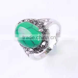 OVAL 18x25 Natural Stone Ring thumbnail-1