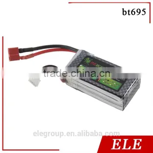 LION 11.1V 1500mah 40C Li-Po Battery For RC thumbnail-1