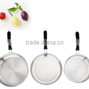 Hot Sale Stainless Steel Multi Skillet Induction Frying Pan Wall Clock thumbnail-3