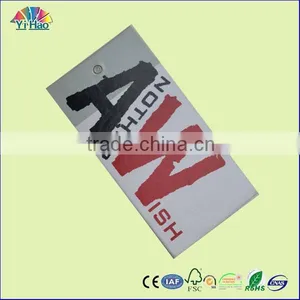 Garment Tag/print Tag/paper Hang Tag for Clothing Tag&custom Tag&hang Tag thumbnail-2