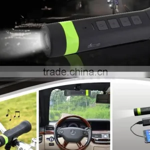 Wireless Portable Power Bank Bluetooth Bike Speaker With 3000mAh Capacity LED Light Speakers for Mobile Phone thumbnail-5
