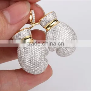 Top Sales Cheap Copper Hip Hop Pendant Neckalce Charm thumbnail-3