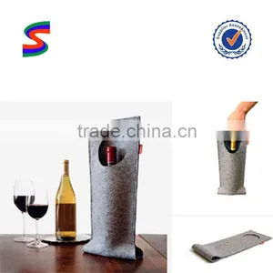 Plastic Bag Wine Bag With Spout Wine Bottle Cover Gift Bags thumbnail-1