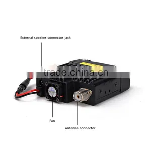Juentai JT-6288 Mini 25Watts Tri-Band 136-174Mhz/240-160Mhz/400-480Mhz Mobile Transceiver thumbnail-2