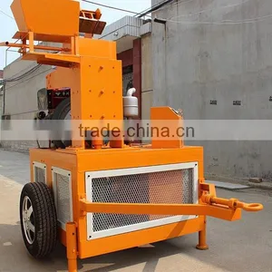 FL1-20 Moving Hydraform Interlocking Block Making Machine, Compressed Earth Block Making Machine thumbnail-5