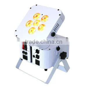 2016 Colorful 6pcs 6in1 RGBWA UV LED PAR Light thumbnail-2