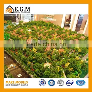 Miniature Scale Town House Model With Led Light thumbnail-2