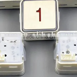 Elevator Push Buttons,AK-1,MT42,DV 24V 33*33mm,Red Light thumbnail-3