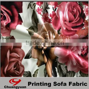 Rose Flower Fabric Print for Flower Girl Dress thumbnail-5