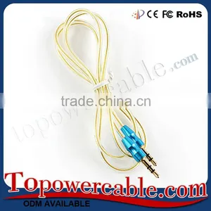 Factory Price Hot Sale Premium 3.5Mm Aux Cable For Car For Audio Device thumbnail-2