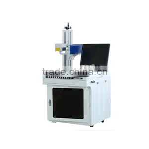 High Precision High Speed Fiber Laser Marking Machine for Metal Low Price thumbnail-1