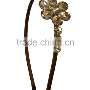 Faux Gemstone Flower Hairband/Heanband thumbnail-2