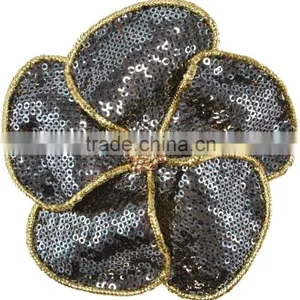 Elegant Sequin Flower Hair Clip/Barrettes thumbnail-4