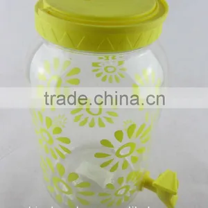 3.8L Plastic Cold Water Dispenser BPA Free Beverage Jar PET Water Container thumbnail-4
