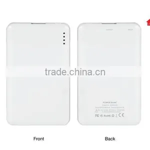 AWC813 2000mah OEM Slim Card Smart Phone Charge Portable Mobile Power Bank thumbnail-6