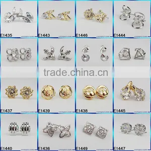 Latest New Design Earring/ Hot Sell Simple Gold Earring thumbnail-5