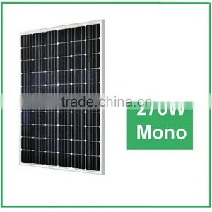 Top Sale ! High Efficiency and Good Quality 270W Mono Solar Panels for Home Use, 0.52/watt Quality Choice thumbnail-1