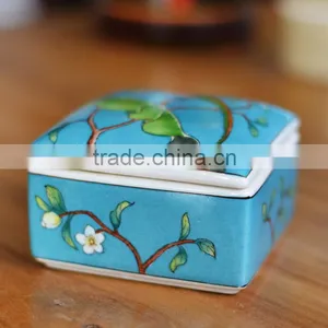 Fashion Ceramic Jewelry Box Square thumbnail-1