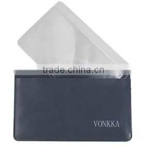 Clear Frosted Plastic Business Cards Magnifying Business Cards thumbnail-1