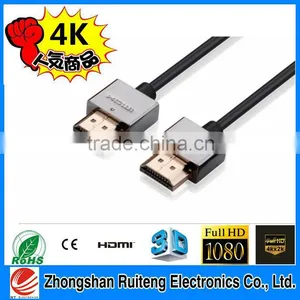 Ultra Slim M/M HDMI to HDMI Cable 2.0 (HDTV 2160P 1.8M) With CE ROHS Certificates for PS4 SET-UP BOX thumbnail-4