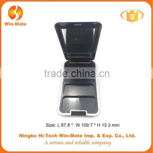 High Quality Personal Care 4 Cell Injection Eyeshadow Case With Rectangle Mirror thumbnail-3