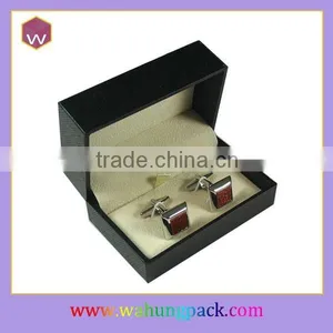Unique Cufflinks Boxes Plastic Custom Design Cufflink Box thumbnail-3
