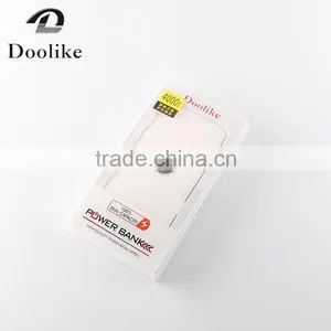 2016 Newest High Quality Mobile Power Bank For Phone 4000mA/6000mA/8000mA From Doolike thumbnail-5
