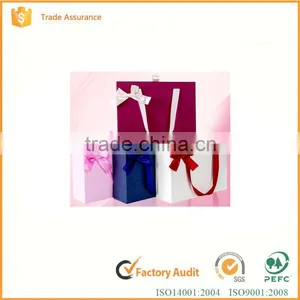 China Supplier 2016 Customized Wholesale Luxurious Packaging Cardboard Paper Gift Boxes With Bowknot Supplier's Choice thumbnail-6