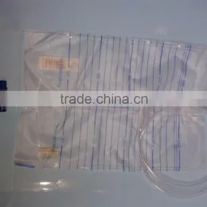 Adult Urine Bag 2000ml With T Valve /crass Valve (MD-8013) thumbnail-1