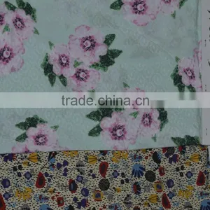 Rayon Viscose Jacquard Print Fabric thumbnail-3