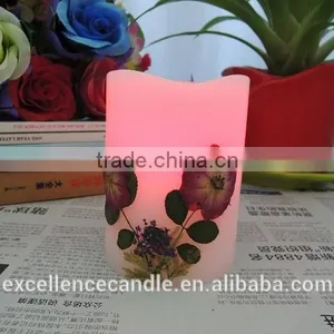 2016 Color Changing and Cheap Battery Operated Candles With Timer thumbnail-4