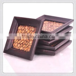 Natural Wooden Cup Mat, Home Coaster, Cheap Coaster for Cup thumbnail-1