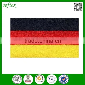 Wholesale China Factory Cotton Terry Beach Towel German Flag thumbnail-1