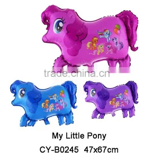 2016Hot Sale Horse my Little Pony Shaped Foil Balloon Helium Aluminium Balloon thumbnail-1