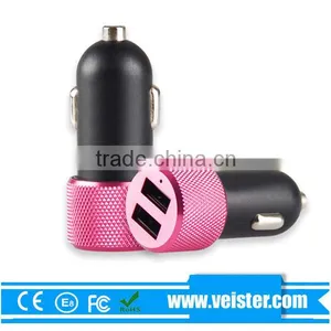 2 Port Universal Car Charger Usb for Iphone thumbnail-1