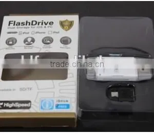 2016 the Most Popular 8gb/ 16gb / 32gb 64gb OTG USB Flash Drive For IPhone With Logo Custom thumbnail-6
