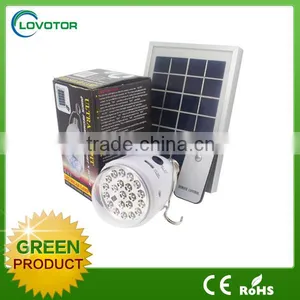 Energy Saving Lamp Rechargeable Light Bulb With 2w Solar Panel thumbnail-6