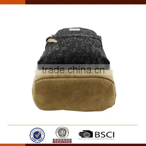Wholesale Canvas Laptop Backpack Bag for School thumbnail-6