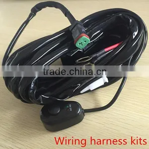 14VDC 40A LED Light Bar Wiring Harness Kit ON/OFF Switch Relay thumbnail-1