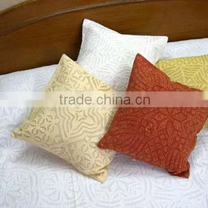 Cutwork Applique Model Cushion Covers thumbnail-1