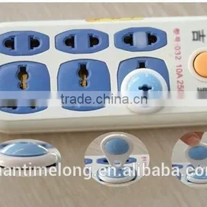 6pcs/set Electric Socket Outlet Plug Safe Lock Cover for Baby Kids Safety thumbnail-5