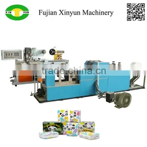 Mini Pocket Tissue Wrapping Machine Handkerchief Paper Packing Machine thumbnail-4