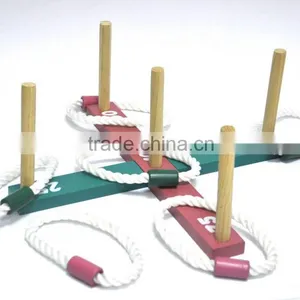 Wooden Toy Ring Toss Game thumbnail-2