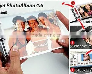 Print at Home Just Download Free Software With Minicolor Premium Quality RC Glossy Paper Photo Album (frosted)4:6 by Yourself thumbnail-1
