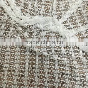 2016 New Jacquard Knitting Lace Fabric Design TH-8856 for Garment Material thumbnail-3