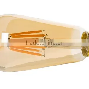 Gold Tint Cover St64 8w E27 Led Edison Bulb thumbnail-4
