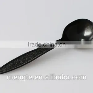 Plastic Disposable Cutlery Black Factory thumbnail-3