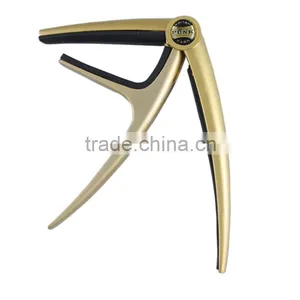 High Class Level Latest Zinc Alloy With Hidden String Designed Silver/Gold/Black Guitar Capo thumbnail-3