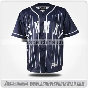 Cheap Wholesale Price Sale Cheap Blank Baseball Jerseys Supplier's Choice thumbnail-1
